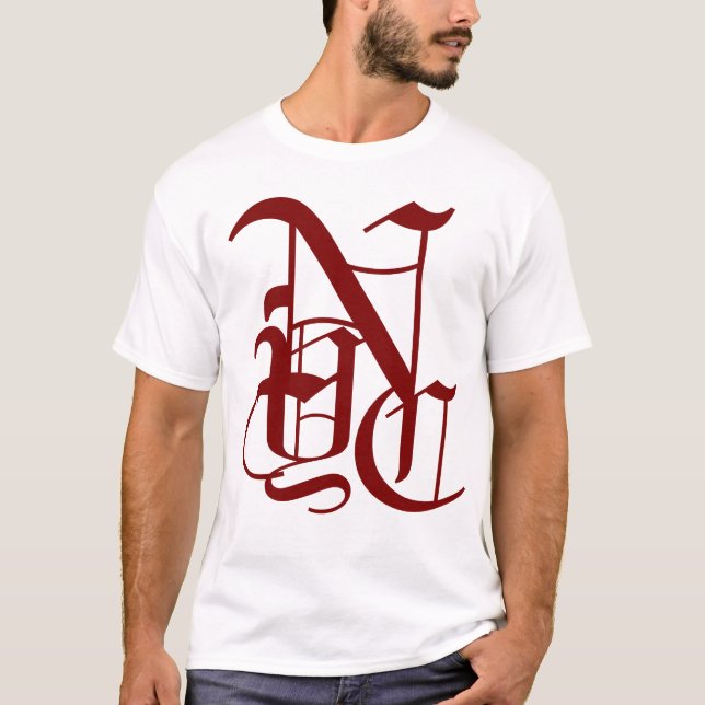 Camiseta NYC (Cidade de Nova York) (Frente)