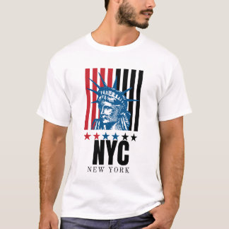 Camiseta NYC Liberty Stars – Orgulho de Nova York