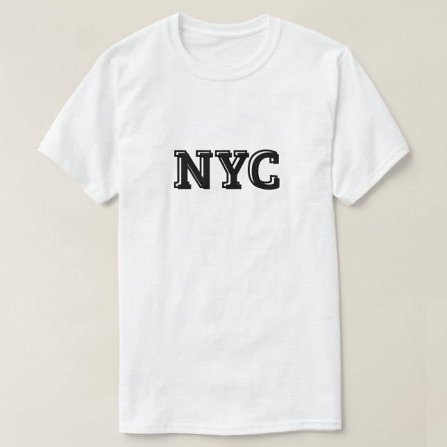 Camiseta Nyc - Nova Iorque (Frente do Design)
