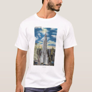Camiseta NYC, opinião nova de YorkExterior de Chrysler
