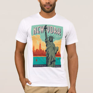 Camiseta NYC - Senhora Liberdade