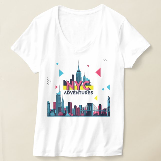 Camiseta NYC vibrante (Postura )