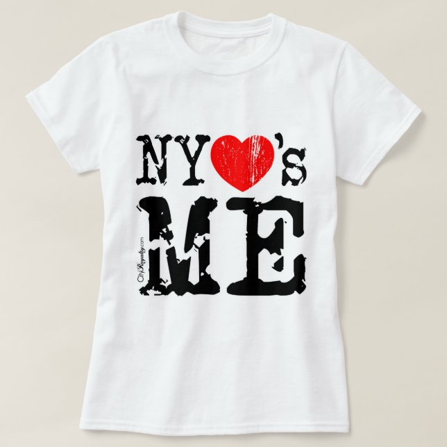 Camiseta NYheartsME 2 (Frente do Design)