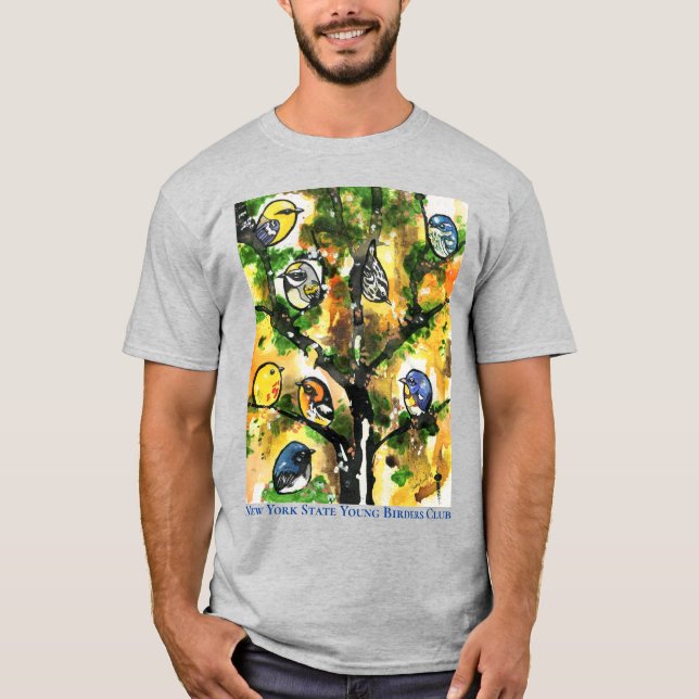 Camiseta NYS Young Birders Club T-Shirt (masculino) (Frente)
