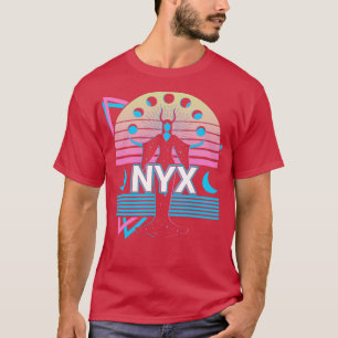Camiseta Nyx Grego Deusa Antiga mitologia grega Retro