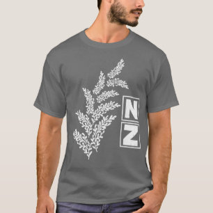 Camiseta NZ Flower Nova Zelândia