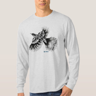 Camiseta NZ Tui pela arte de Joni NZ