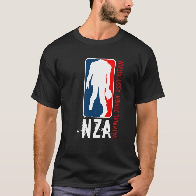 Camiseta NZA - Associação nacional do zombi (Frente)