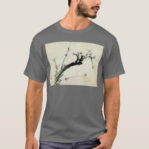 Camiseta o 梅花, ameixa do 北斎 floresce, Hokusai, Ukiy