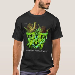 Camiseta O 11:11 dos QUERUBINS dos GRAFITES de ILLUMINATI