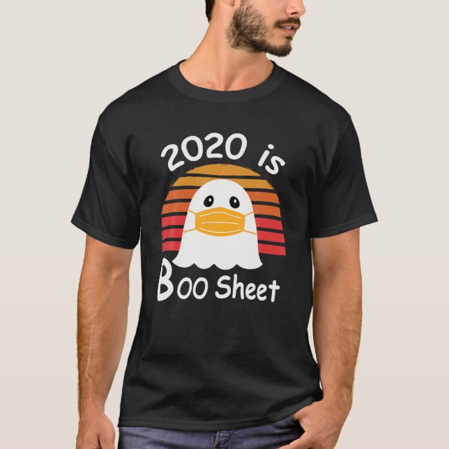 Camiseta O 2020 É Um Presente Engraçado De Máscara Fantasma (Frente)