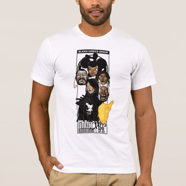 Camiseta O 20 de Cavaleiros Aniversário "Box Art" (Frente)