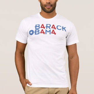 Camiseta O 44o presidente, Barack Obama, quatro vermelho 4