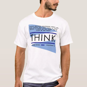 Camiseta O 4:8 dos Philippians pensa nestas coisas