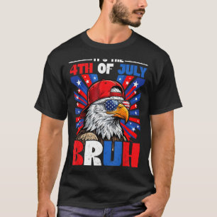 Camiseta O 4 de julho mano 250 anos 1776-2026 águia