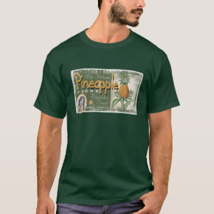 Camiseta O abacaxi cultiva o roupa escuro