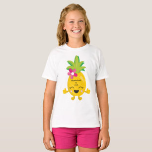 Camiseta O abacaxi feliz Homeschool é legal