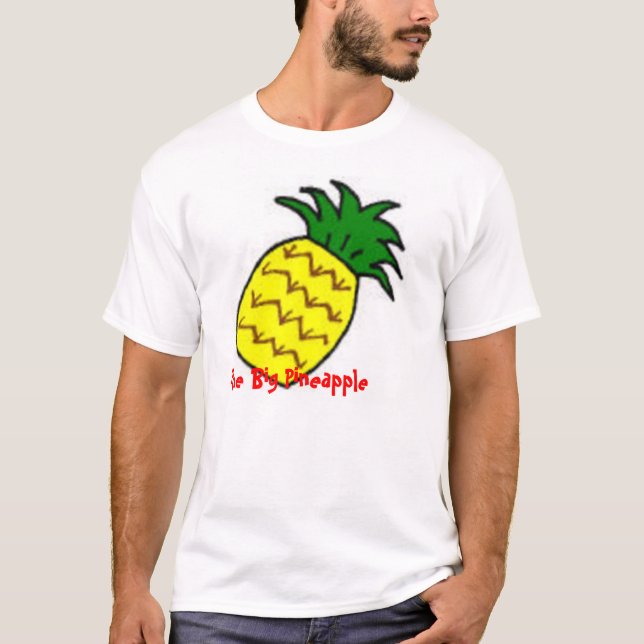Camiseta O abacaxi grande (Frente)
