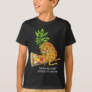 Camiseta O abacaxi pertence à Pizza Lover Funny Comida Pun