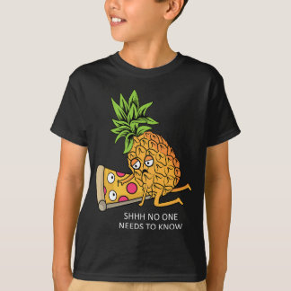 Camiseta O abacaxi pertence à Pizza Lover Funny Comida Pun