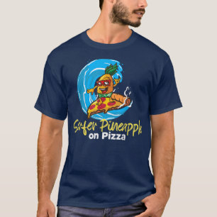 Camiseta O Abacaxi Pertence À Pizza Surfer Pineapple Boy On