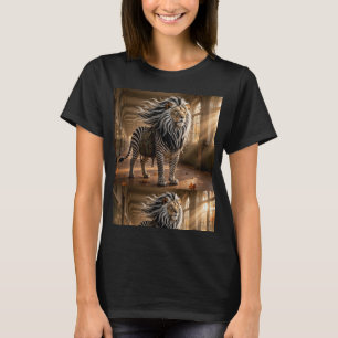 Camiseta O Acadêmico Listrado Aventura do Leão Fantasia Z