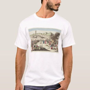 Camiseta O acampamento dos Israelites e do sacrifício do t