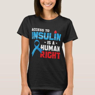 Camiseta O Acesso À Insulina É Um Direito Humano