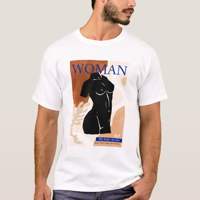 Camiseta O Acesso ao Aborto Salva Vidas (Frente)