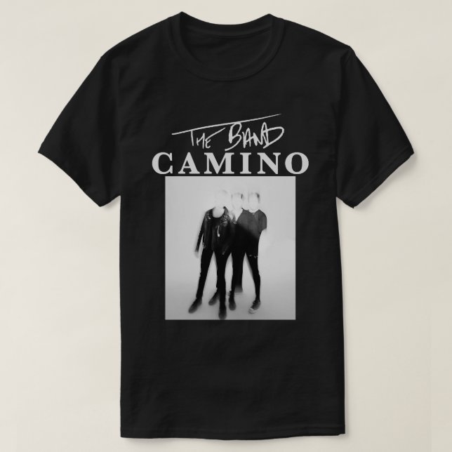 Camiseta O adesivo da Banda da Merch da Banda (Frente do Design)