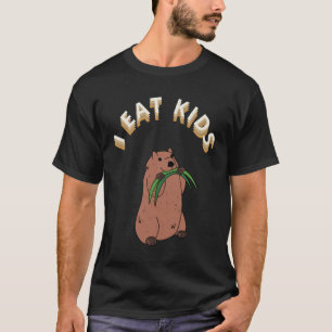Camiseta O adesivo das crianças que comi crianças