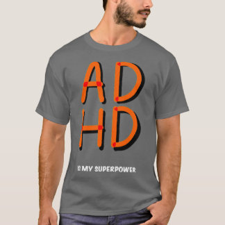 Camiseta O ADHD é