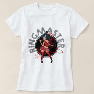 Camiseta O adulto do Ringmaster (Brunette) & caçoa todos o