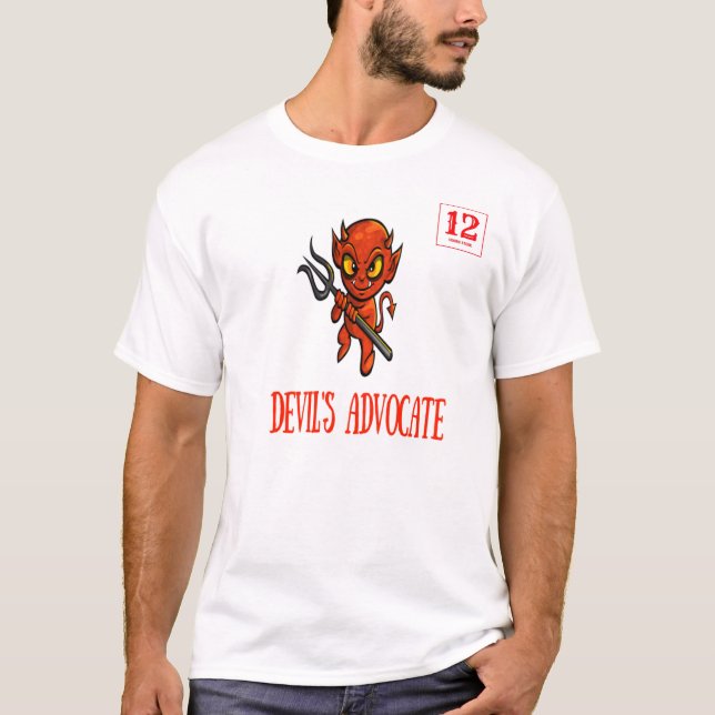 CAMISETA O ADVOGADO DE DIABO (Frente)