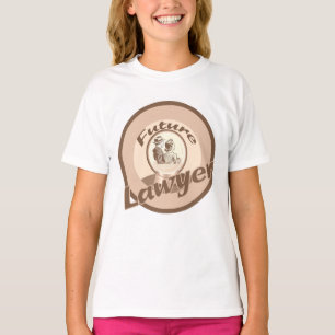 Camiseta O advogado futuro caçoa o t-shirt da ocupação