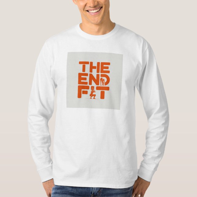 Camiseta O Ajustado Final - Teto Negrito e Único (Frente)