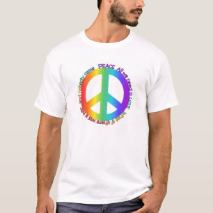 Camiseta O Al l que da paz nós precisamos é amor