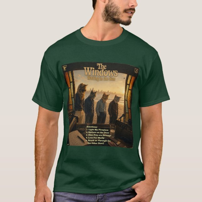 Camiseta O Álbum do Windows: uma Paródia (Frente)