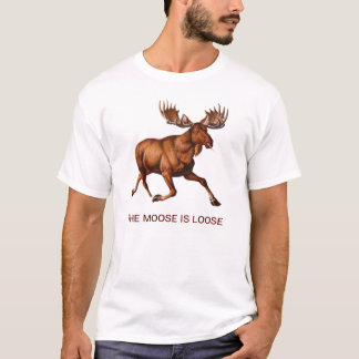 CAMISETA O ALCE ESTÁ FRACO