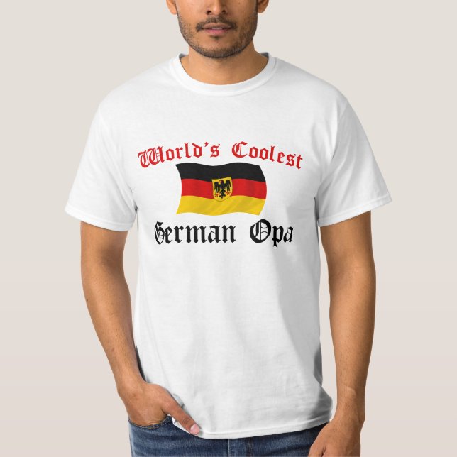 Camiseta O alemão o mais fresco Opa (Frente)