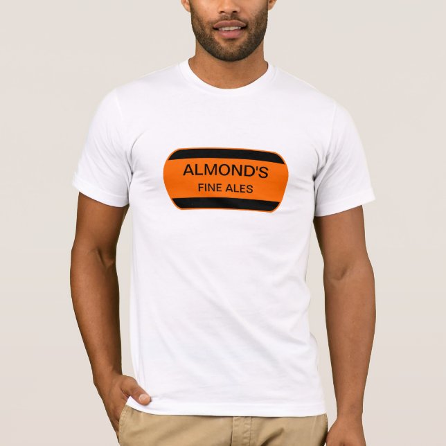 Camiseta O Ales fino da AMÊNDOA (Frente)
