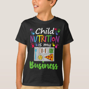 Camiseta O Almoço De Café, Lady Nutrição Infantil, É Meu Ne