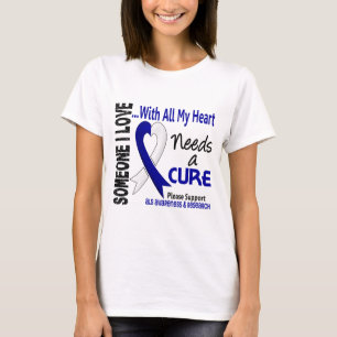 Camiseta O ALS precisa uma cura 3