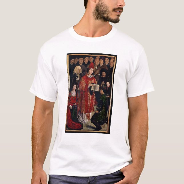 Camiseta O Altarpiece de St. Vincent (Frente)