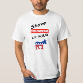 Camiseta ò Alteração: controlo de armas do empurrão acima