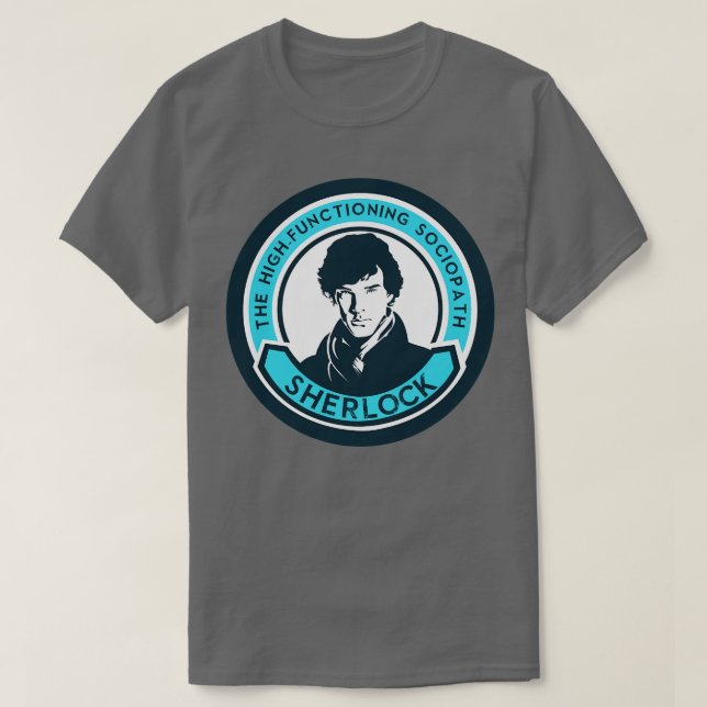 Camiseta O Alto Funcionamento da Sociopata (Frente do Design)