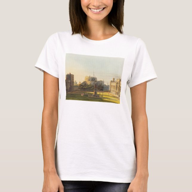 Camiseta O Alto Ward, o Castelo de Windsor, de "Royal Resid (Frente)