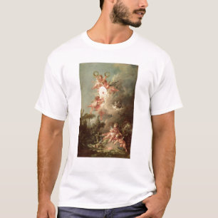 Camiseta O alvo do Cupido, 'de DES Dieux dos casos amoroso
