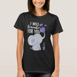 Camiseta O Alz Final Que Lembrarei Para Vocês Alzheimer Awa