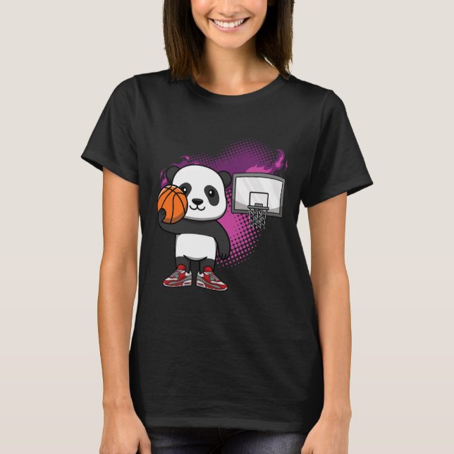 Camiseta O Amante de os animais do Jogador de Bysketbyll do (Frente)